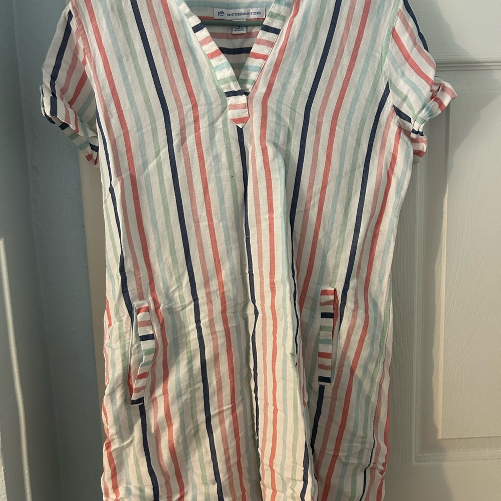 Southern Tide Multicolor Striped dress